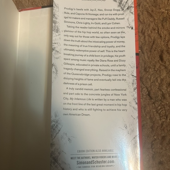 ‘My Infamous Life: The Autobiography of Mobb Deep’s Prodigy’ w/ Laura Checkoway - Picture 6 of 7